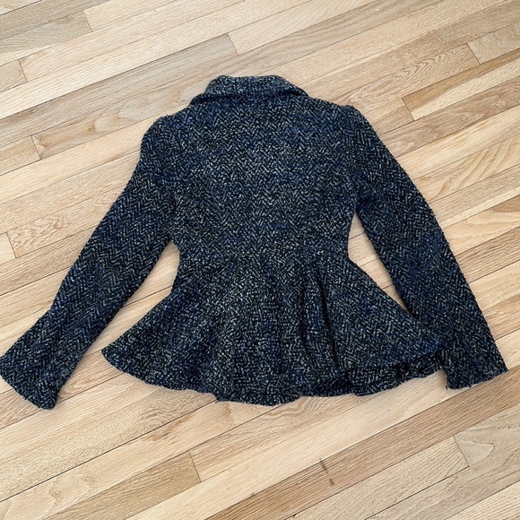 COPY - Free People What’s New Peplum Patricia Tweed Coat - Picture 3 of 5